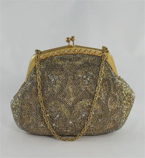 vintage hand beaded evening bags